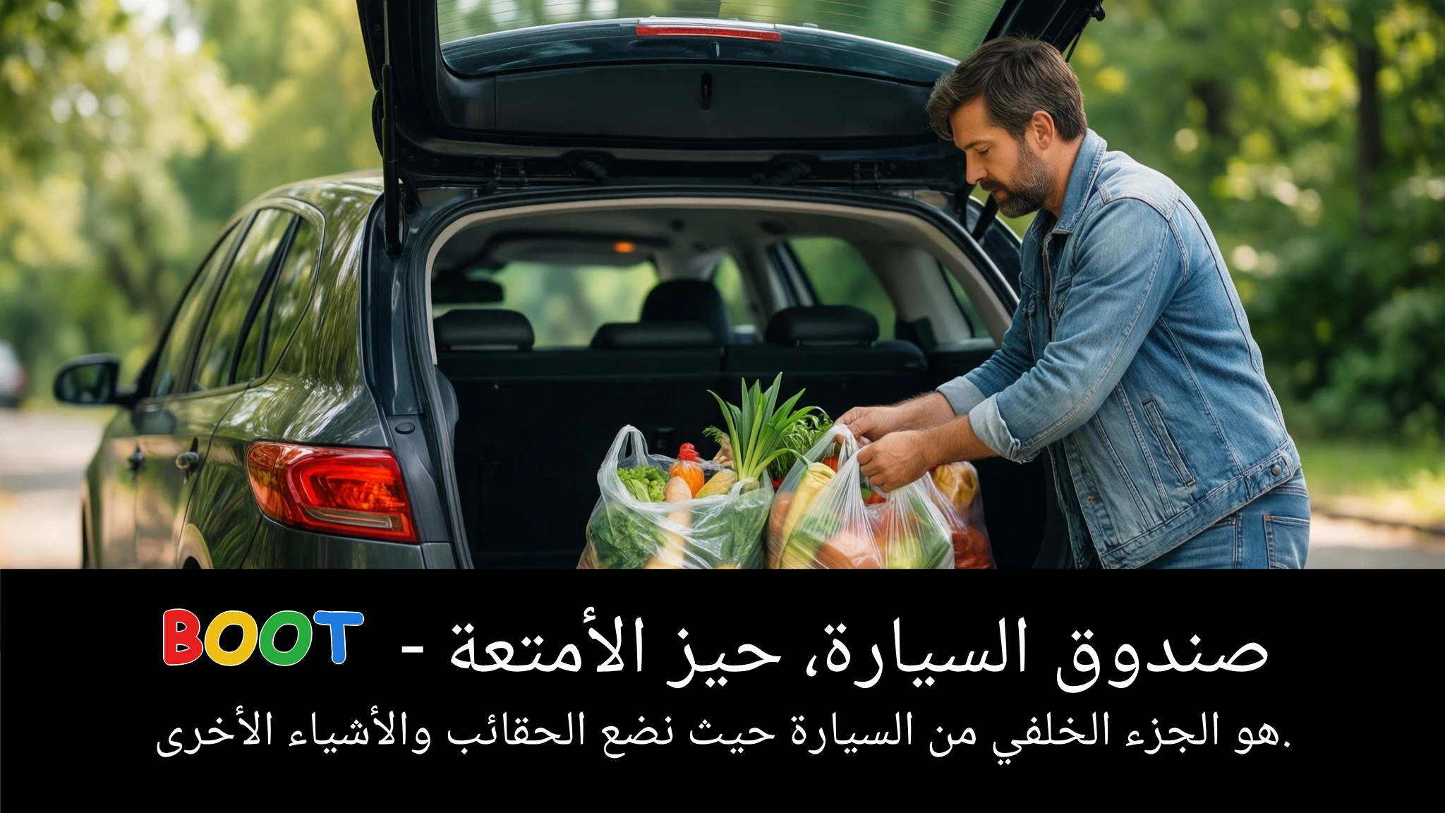 Arabic Illustration for boot